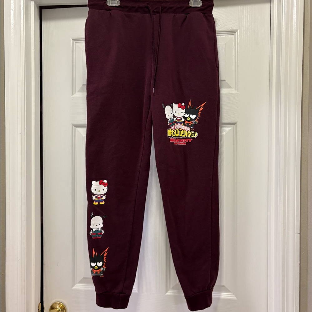 My Hero Academia and Hello Kitty Men's Graphic Jogger Pants